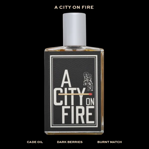 A CITY ON FIRE